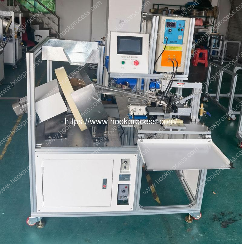 Semi-Automatic-Plastic-Hanger-Metal-Hook-Inserting-Machine