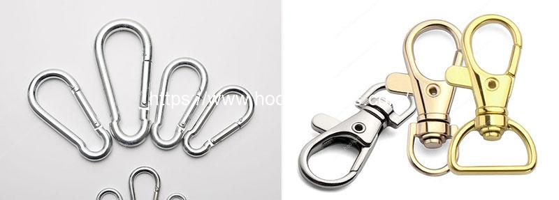 What is Difference Between Carabiner Hook and Snap Hook - Hook Making  Machine, Double J Hook Machine, Snap Hook Machine